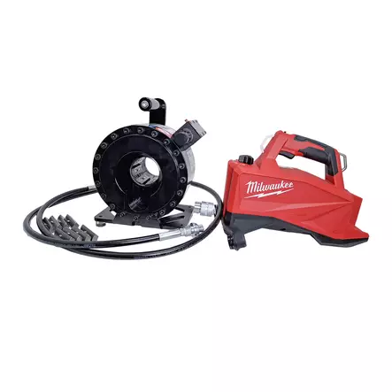 HYDRAULPRESS FÖR SLANGAR - MILWAUKEE HMP700 PAKET + 4 x 10 M VINCKE 2SC SMOOTH+ HYDRAULSLANG (1/4" - 3/4") - Hydraulikpaket - HMP700PAK2 - 2