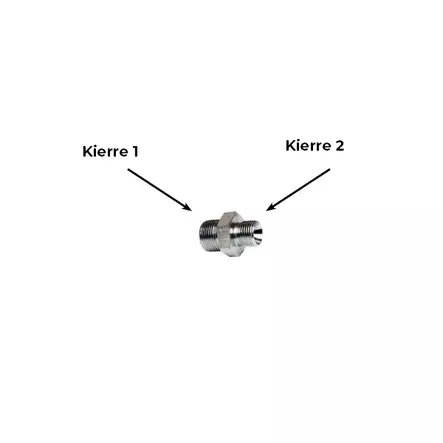 Kaksoisnipat BSP UK-UK mitat - Hydraulikpaket - BSPNIPAT2 - 2