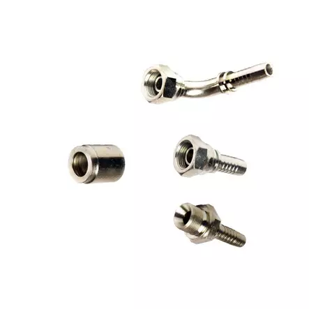 PAKET: 10 M VINCKE HYDRAULIKSLANG + KOPPLINGAR 1/4" BSP - Hydraulikpaket - MAN2404SPAKETTI - 2