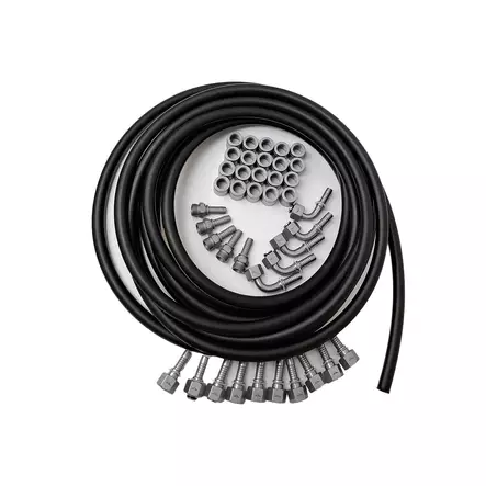 2SC 1/2" hydrauliletku 10 m + 15L liittimet - Hydraulikpaket - MAN2408SZINIPAK15L - 1