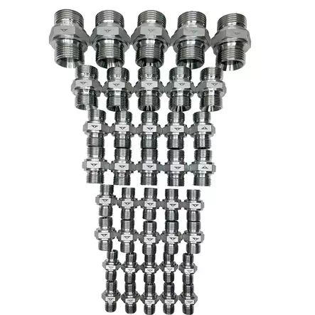 Kaksoisnippalajitelma BSP suora UK-UK - Hydraulikpaket - BSPNIPAT - 1